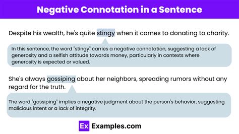 connotation in a sentence|CONNOTATION in a sentence .